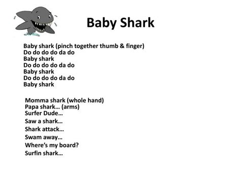 Ppt Baby Shark Powerpoint Presentation Free Download Id2593084