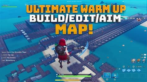 Ultimate Warm Up Map Aimeditbuild Console Friendly Fortnite