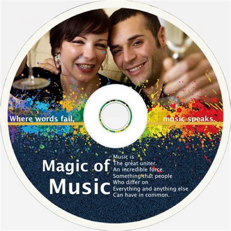 Disk Cover Templates And Samples Cd Cover Maker Picture