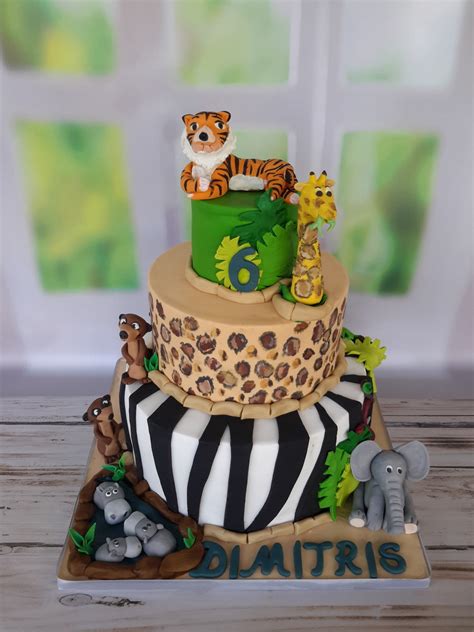 Wild Animal Cake