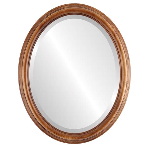 Brown Oval Mirrors From 120 Melbourne Toasted Oak Free Shipping