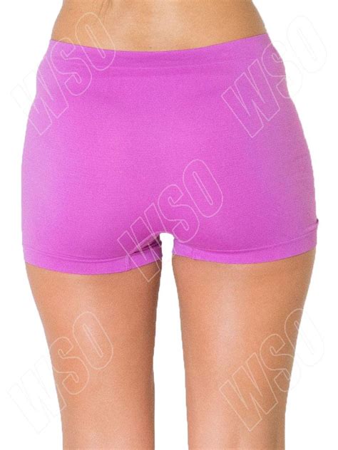Ladies safety short pants nylon ice silk skin panties seamless boxer underwear. New Womens High Waist Boxer Shorts Pants Ladies Underwear ...