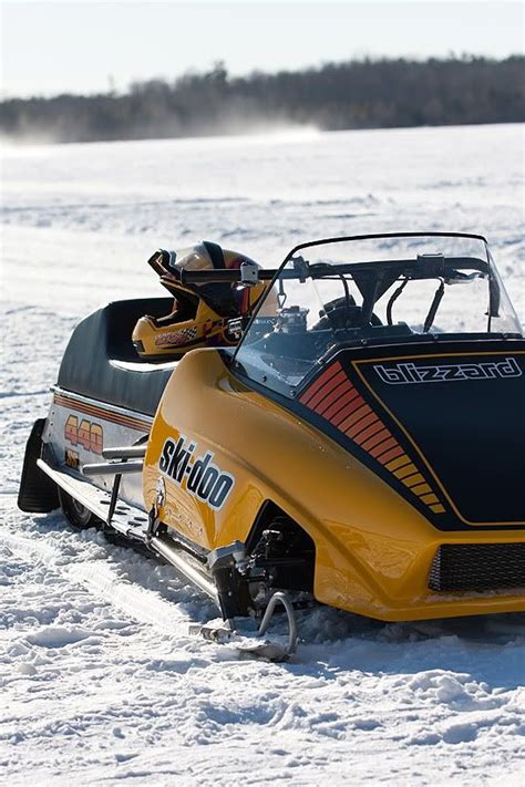 Vintage 1978 Ski Doo Blizzard 440 Sno Pro Polaris Snowmobile Old