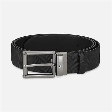 Black 35 Mm Leather Belt Luxury Belts Montblanc® Me