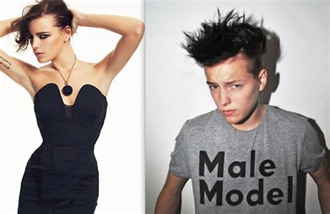 Boy Or Girl The Gender Bending Fashion Model That Cant Decide