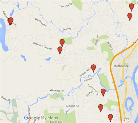 Merrimack 2015 Halloween Sex Offender Safety Map Merrimack Nh Patch