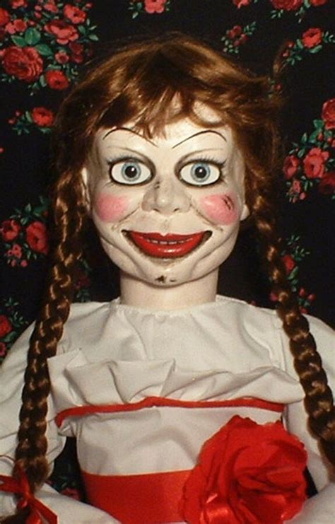 Haunted Annabelle Doll Eyes Follow You Halloween Prop Curiosity