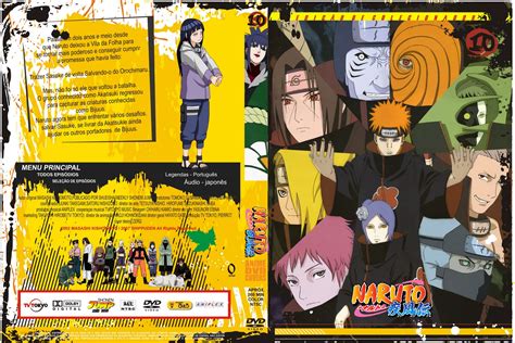 NarutoEx Capas De DVD Saga Naruto Shippuuden