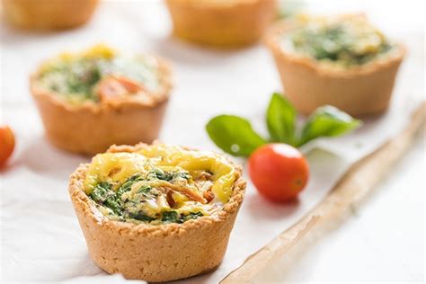 Low Carb Mini Quiches With Almond Flour Crust Make Ahead Meal Mom