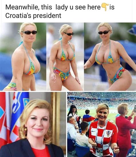 Vačok Predák Kalamita Croatian President Bikini Inovácie Akadémie Predstavovať
