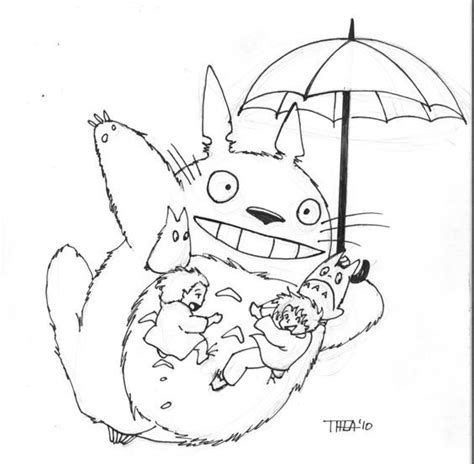 My neighbor totoro coloring pages and printables. Totoro, Lavoretti per bambini, Il mio vicino totoro