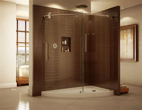 Shower Curtain For Corner Shower Stall | Shower enclosure, Bathroom shower doors, Corner shower kits
