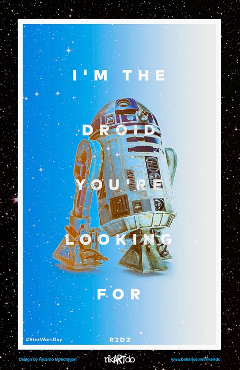 R2 D2 Poster Poster Design Graphic Design