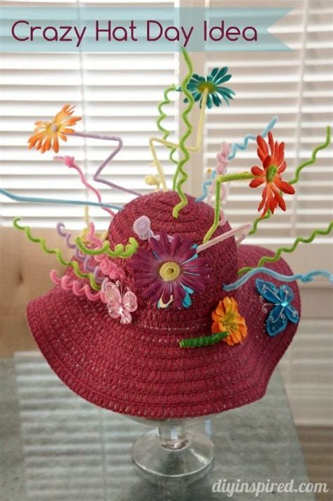Activities, crafts, homeschool, schooling and advice. Crazy Hat Day Idea - DIY Inspired