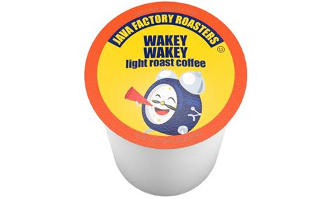 Java Factory Wakey Wakey Single Serve Coffee Pods 40 Count Groupon