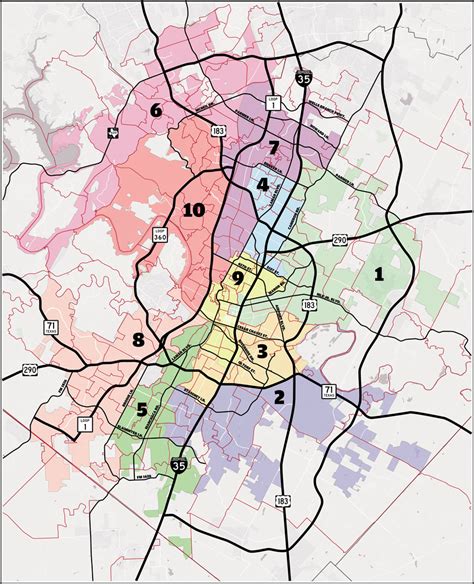 25 Austin City Council District Map Maps Online For You