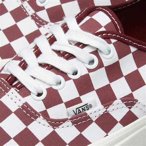 Vans Authentic Checkerboard Port Royale And Marsmallow End Uk
