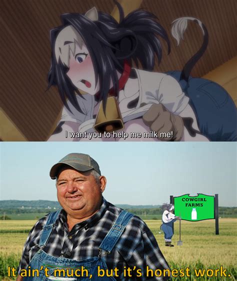 The Honest Work Of A Dairy Farmer Anime Manga Know Your Meme
