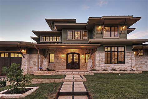 Home Exterior The Home Has A Native Limestone Exterior Placed In A