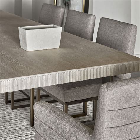 Modern Robards Rectangular Dining Table Quartz Universal Furniture