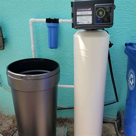 Water Softener Installation for City Water - PSL Water Guy