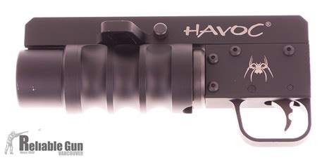 Used Spikes Tactical Havoc 37mm Flare Launcher Picatinny Mount Good