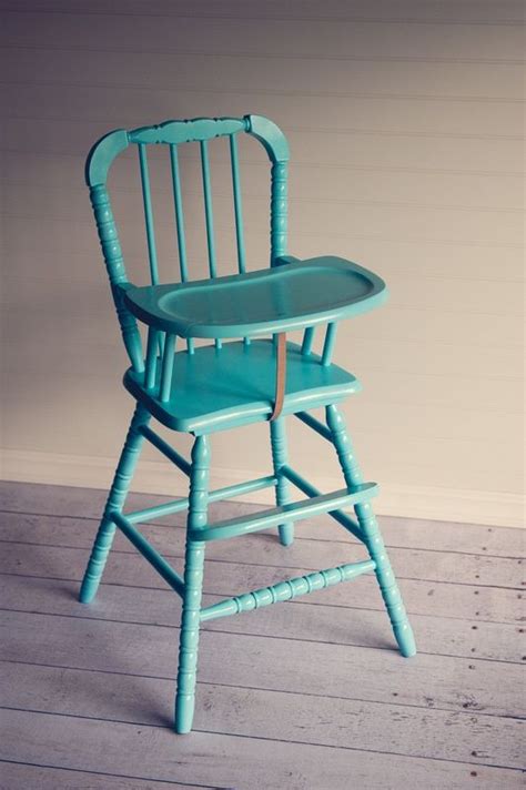 Best high chair for 2 year old. old fashioned high chair | Wooden high chairs, Painted ...