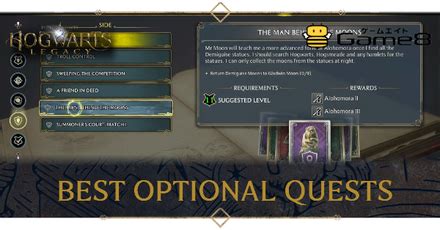 Best Side Quests Hogwarts Legacygame