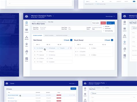 Hnib Admin Portal Dashboard Design Template Web App Design Admin