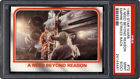 1980 Topps Empire Strikes Back A Need Beyond Reason Psa Cardfacts®