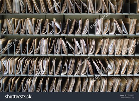 Shelf File Folders Archives Stock Photo 235336597 Shutterstock