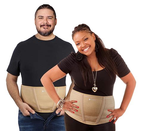 Movibrace Abdominal Belt For Hanging Belly Weak Abdominal And Lower Back Muscles Large Beige