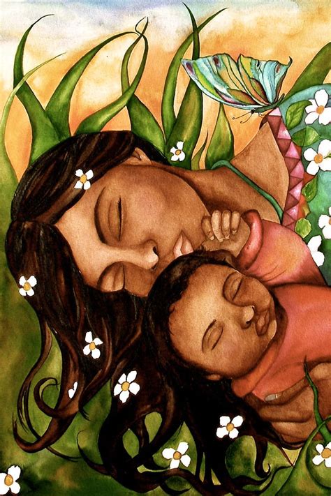 Mother And Child Resting Art Print By Claudiatremblay On Etsy