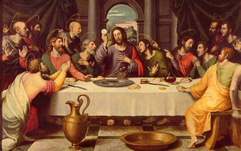 Fue la última ocasión en la que jesús de nazaret se reunió con sus discípulos (los doce apóstoles) para compartir el pan y el vino antes de su muerte. La Última Cena