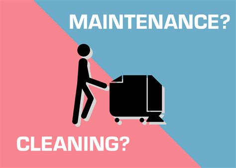 掃除のつぼ クリーニングとメンテナンスの違いって何？