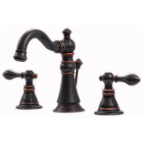 The right oil rubbed bronze faucet not only enhances the interior of your bathroom but also reduces your water bill by saving water with its low water flow rate. Ultra Faucets Signature Collection 8 in. Widespread 2 ...