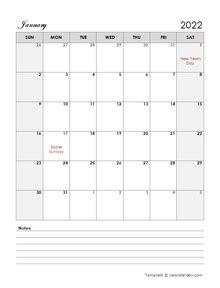 2022 printable calendar with uae holidays free printable