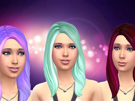 The Sims Resource Hair Recolour No Mesh Required