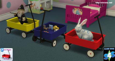 Simista A Little Sims 4 Blog Classic Toy Wagon