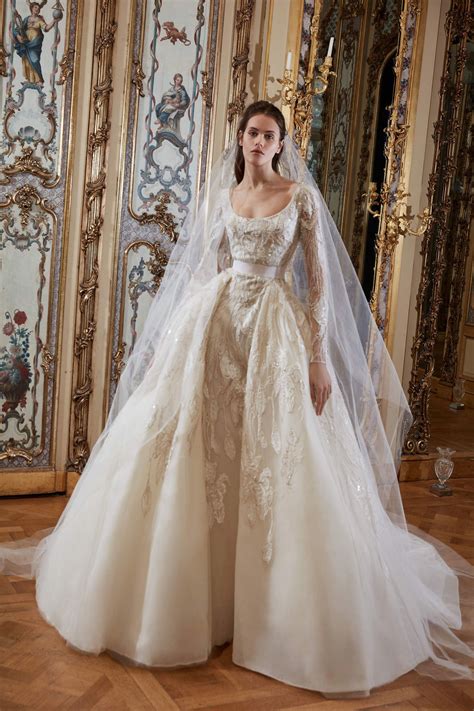 Ellie Saab Spring Bridal Collection Wedding Dresses Weddingdress Bridalgown Weddinggo