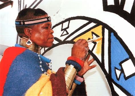 Sacred Ancestral Geometry By Women Of The Ndebele Tribe 11 Pics