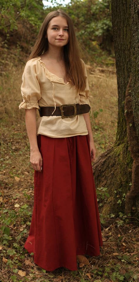 Medieval Blouse Short Sleeves Medieval Outfit Medieval Outfit Women