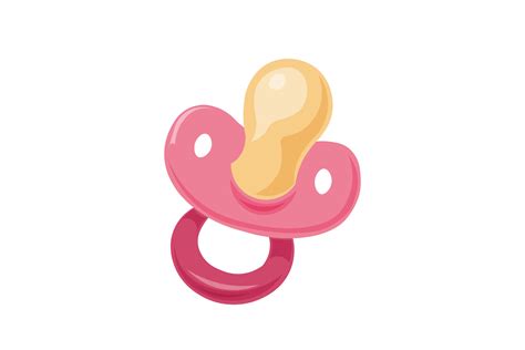 Baby Girl Pacifier Graphic By Harunikaart · Creative Fabrica