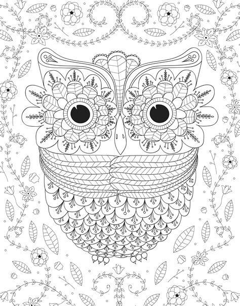 Complicated Coloring Pages Printable Coloring Home