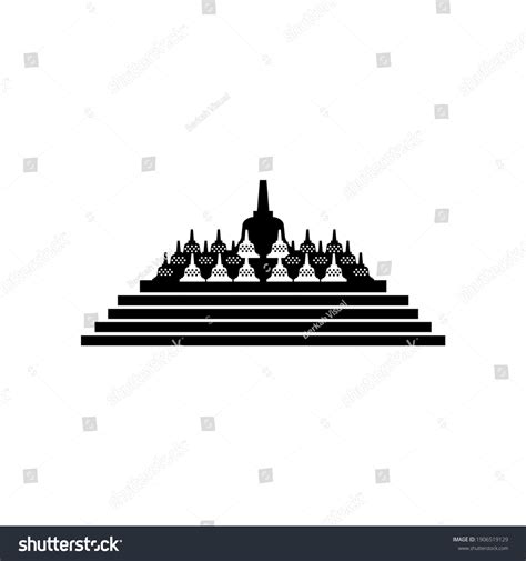 Detail Gambar Candi Borobudur Hitam Putih Koleksi Nomer 24