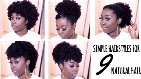 Quick Natural Hairstyles C Hair Hairstyle Guides