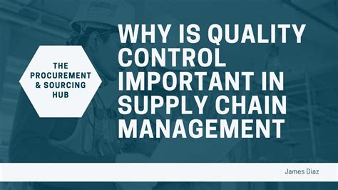Why Is Quality Control Important In Supply Chain Management
