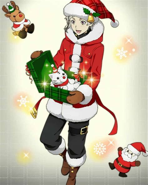 I'd love to hear any feedback, so feel free to share your opinion find which character you resemble most from bungou stray dogs whether it be the armed detective agency, the guild or the port mafia. Pin en Bungou Stray Dogs Christmas