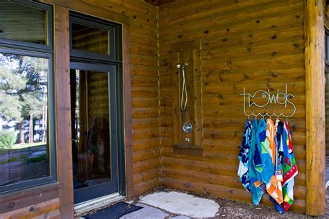 Outdoor Shower Blackwater Lodge Blackwater Lodge
