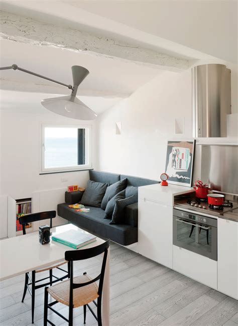 Small Modern Attic Apartment With Harbour View Idesignarch Interior